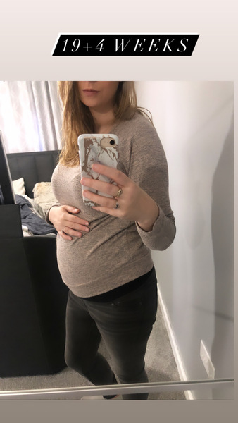 Anyone willing to share their bump pic? 19 weeks