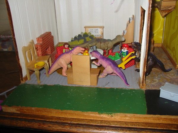 Guess how old I am from the dolls house furniture (!)