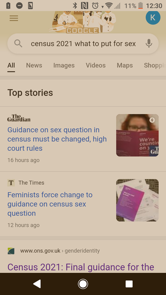 When, legally, must ONS change their guidance?
