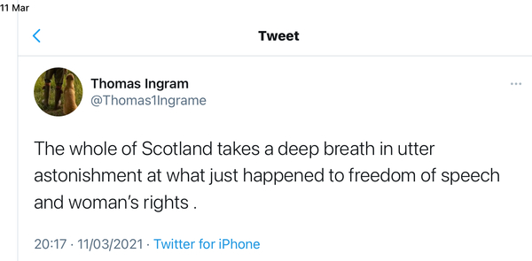 SNP supporters and the hate crime bill