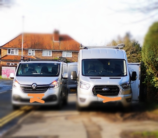 To ask people to move their cars if its on the pavement and you cannot get past?