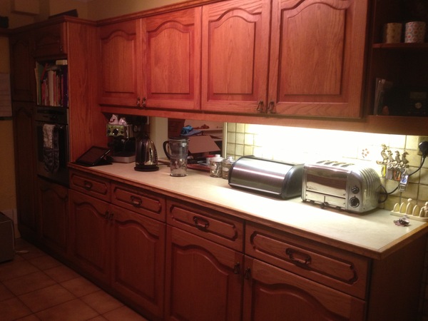 Do painted kitchen doors and tiles ever look good?