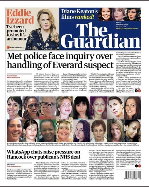 Guardian headline
