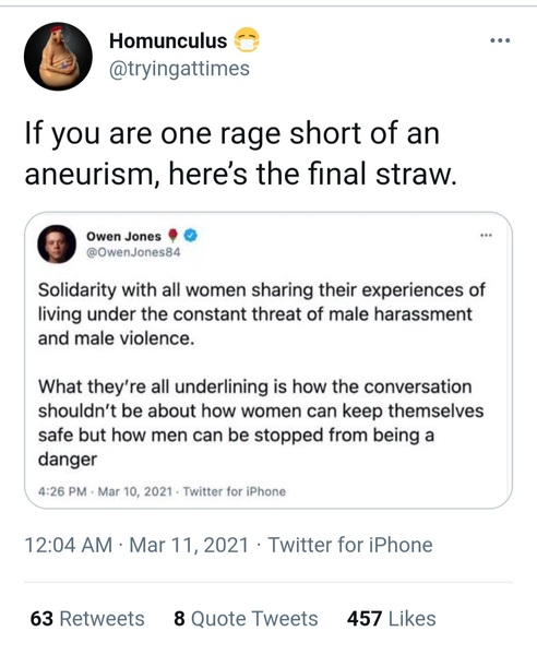 The Cognitive Dissonance of Owen Jones