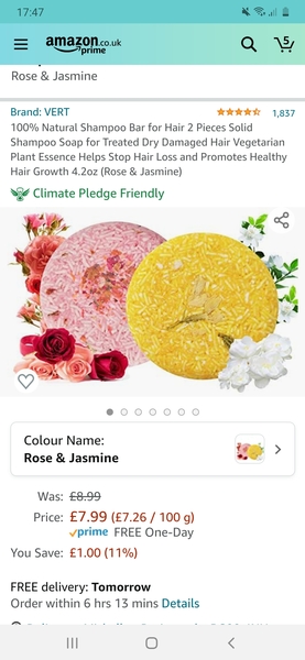 Shampoo bars