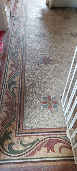 1930's original tile flooring