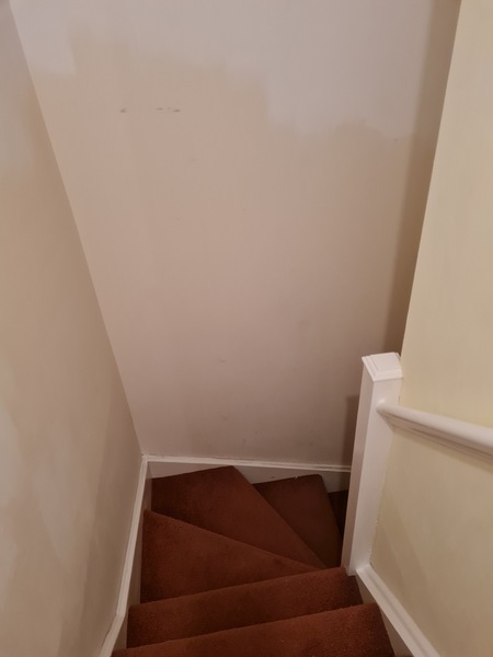 Mirrors up the stairs