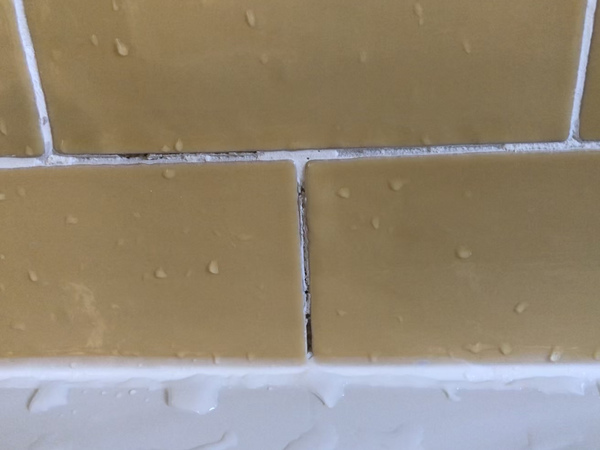 Bathroom tile grout problem