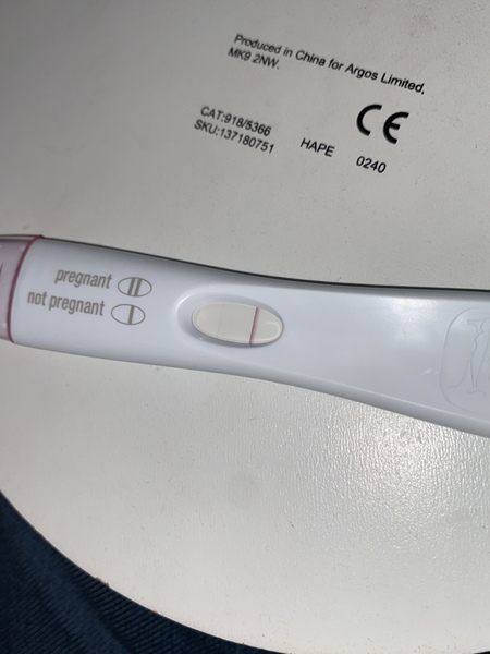 First response pink evap line?