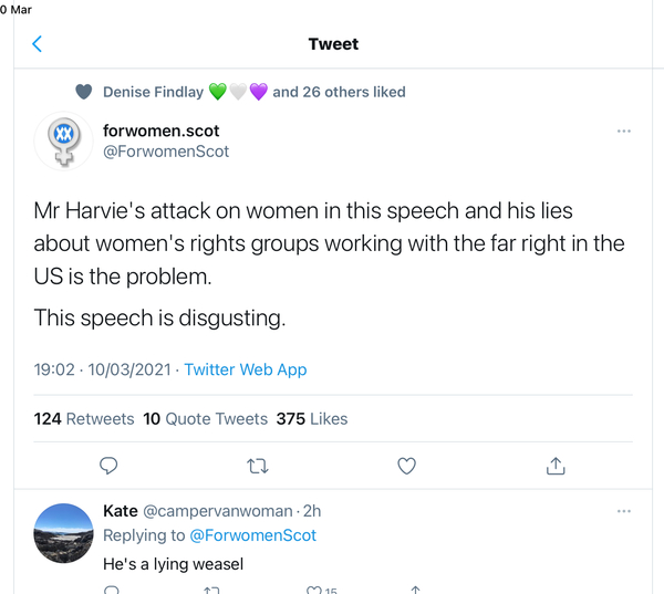 SNP supporters and the hate crime bill