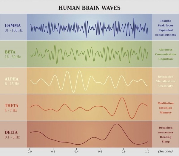 People "vibrating at different levels"