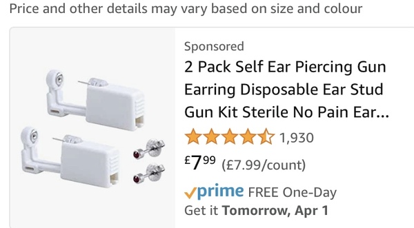 Can ears be re-pierced?