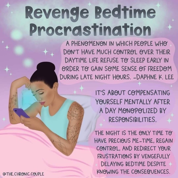 To want time to myself too much?