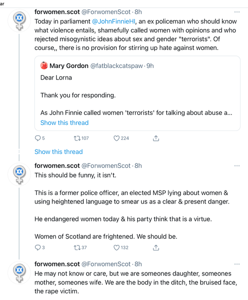 SNP supporters and the hate crime bill
