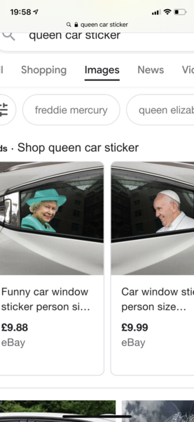 Any suggestions on how to get Pope Francis off my car.