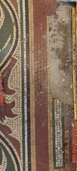 1930's original tile flooring