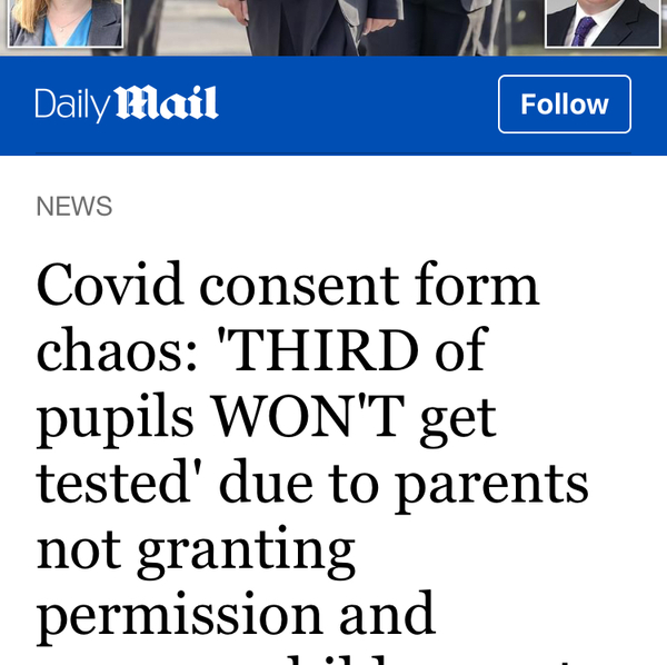 Twice weekly lateral flow tests for households of school pupils