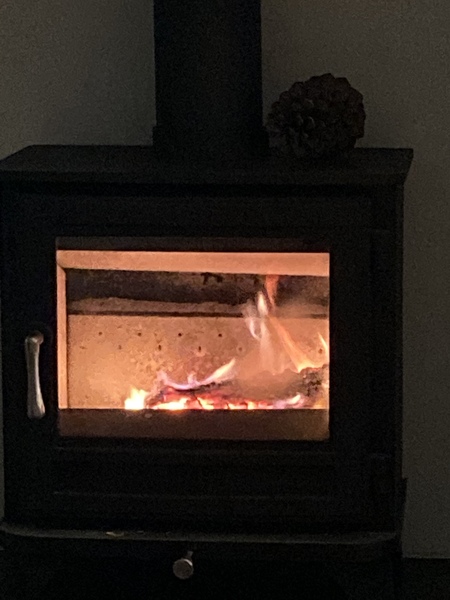 Log burner thing has slipped
