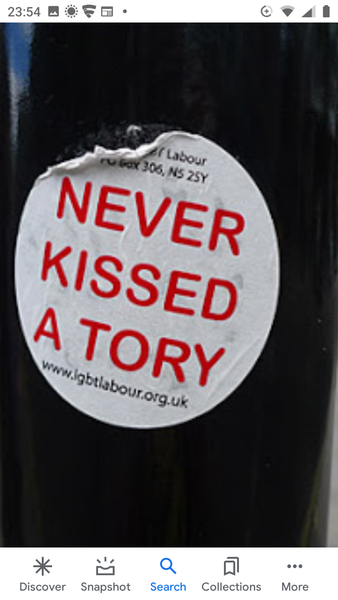 There's been a sticker....
