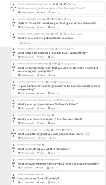 Reddit banning users for sharing Julie Bindel article