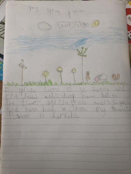 Aibu does anyone else have a five year old who writes like this?