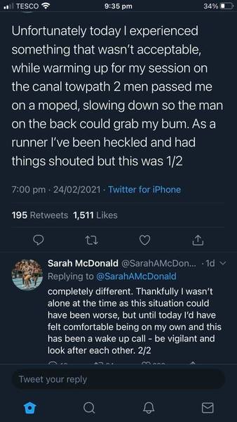 Piers Morgan wants masks worn whilst running...