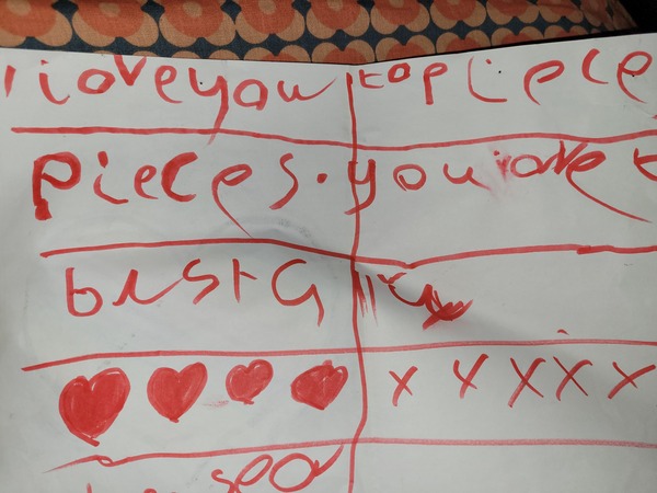 Aibu does anyone else have a five year old who writes like this?