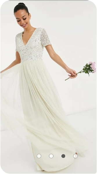 If you were a short, chubby, 42 year old bride with no shops...