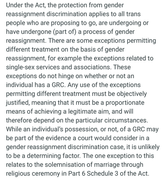 GC and the extreme right etc etc