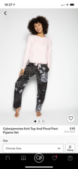 Shopping in pyjamas