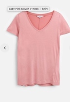 V neck t-shirts in ice colours - anyone seen any?