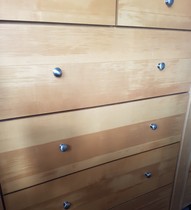 What colour scheme with this bedroom furniture? (pics attached)