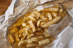 What do your kids eat from the chippy?
