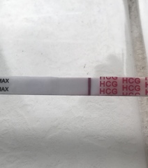 Faint line/ Evap?