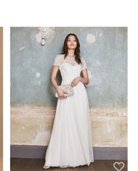 If you were a short, chubby, 42 year old bride with no shops...