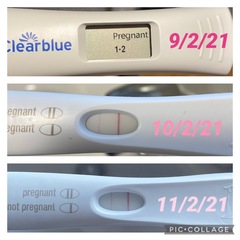 Faint lines on pregnancy test