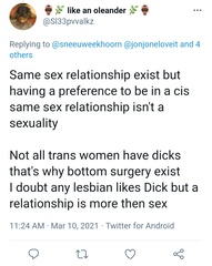 Evidence of TRA /Gender Idealogue Homophobia