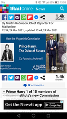 To wonder why Harry doesn't drop his titles now he's free of The Firm