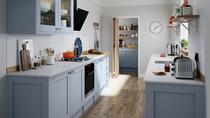 Would this blue kitchen put you off buying a house?
