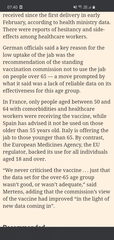 16.8 million people vaccinated already - brilliant!