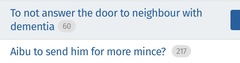 Active thread topics talk to each other. Aibu to think so?