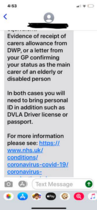 Unpaid carers can now book online.....