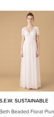 If you were a short, chubby, 42 year old bride with no shops...
