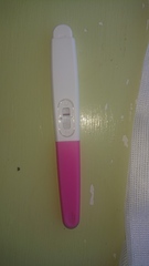 Faint line on pregnancy test?