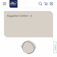 Perfect greige paint