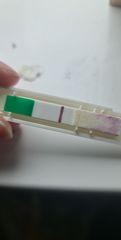 Faint positive?