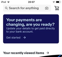 New EBay payments system - are sellers not alerted when items sold?