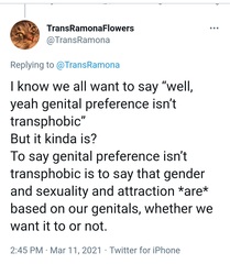 Evidence of TRA /Gender Idealogue Homophobia