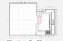 Kitchen layout options with diagrams