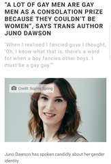 Evidence of TRA /Gender Idealogue Homophobia